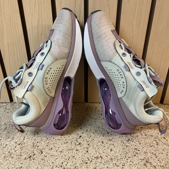 NIKE Air Max 2021 Spruce Aura/Plum Fog/Purple Sustainable Materials size 8.5 - Picture 10 of 12